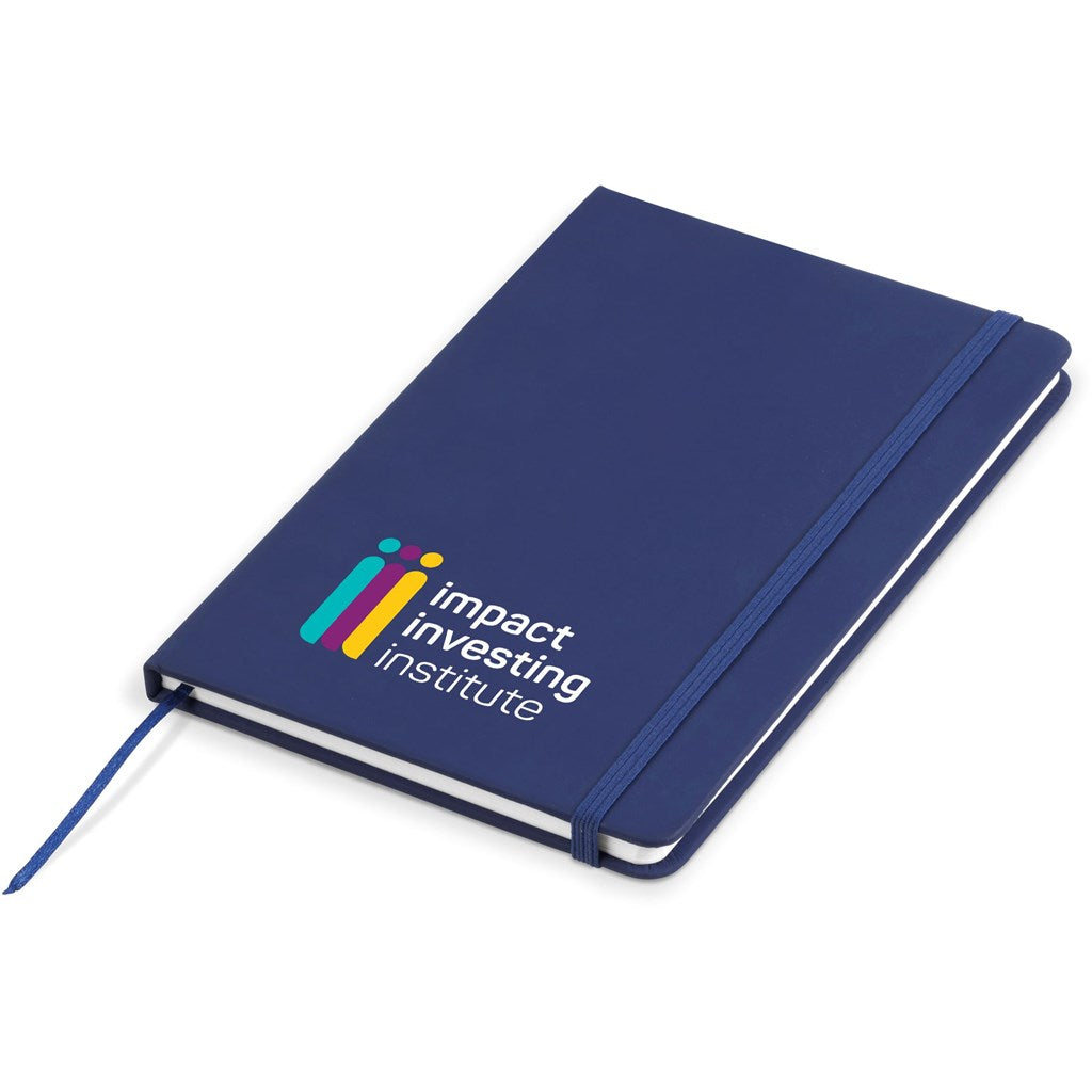 Altitude Omega A5 Hard Cover Notebook NAVY