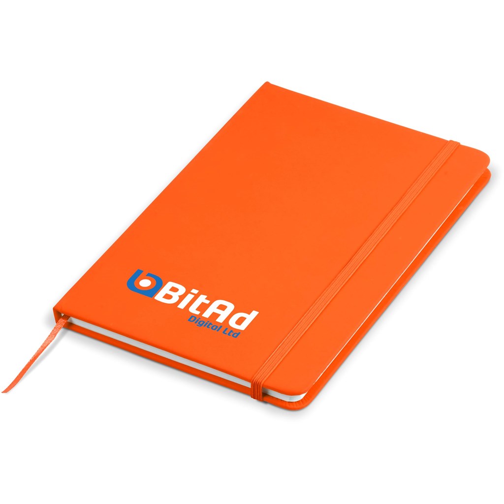 Altitude Omega A5 Hard Cover Notebook ORANGE