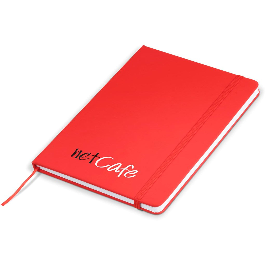 Altitude Omega A5 Hard Cover Notebook RED