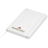 Altitude Omega A5 Hard Cover Notebook SOLID WHITE