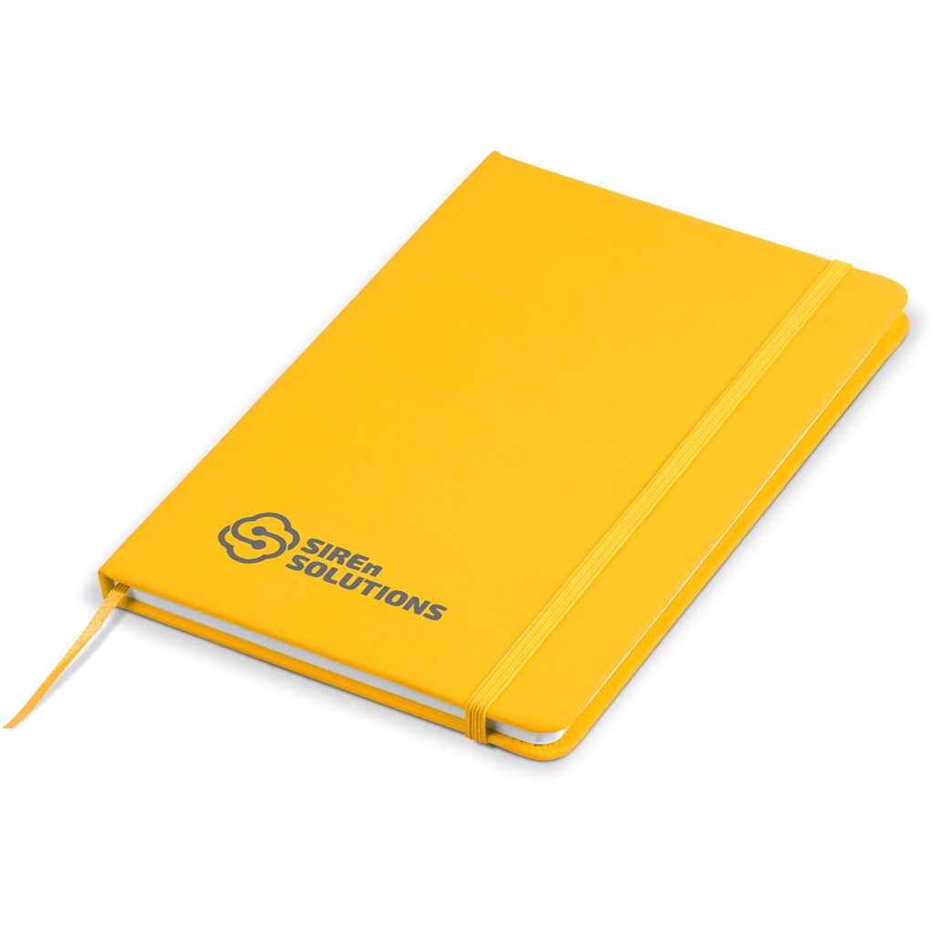 Altitude Omega A5 Hard Cover Notebook YELLOW