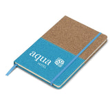 Altitude Synergy A5 Hard Cover Notebook CYAN