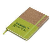 Altitude Synergy A5 Hard Cover Notebook LIME