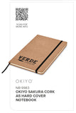 Okiyo Sakura Cork A5 Hard Cover Notebook