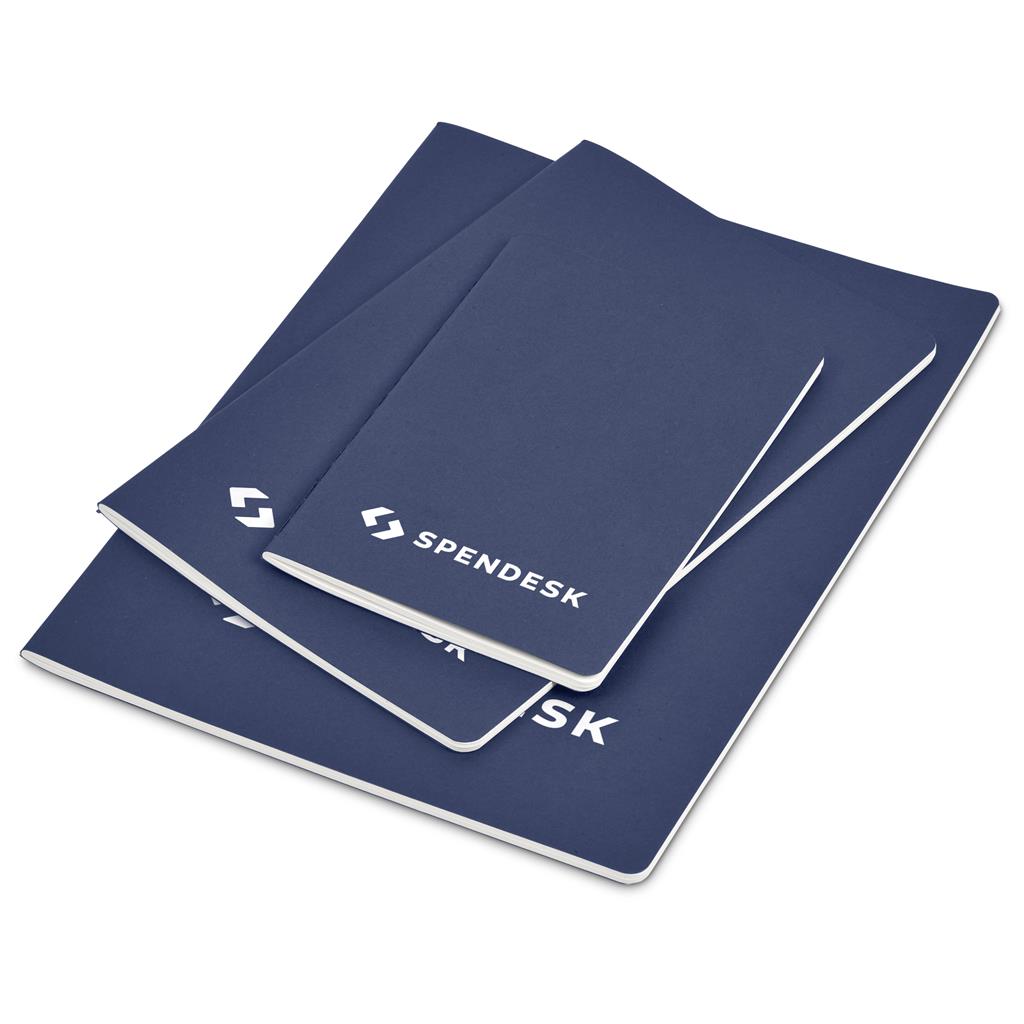 Okiyo Emika FSC Certified Paper A5 Soft Cover Notebook BLUE