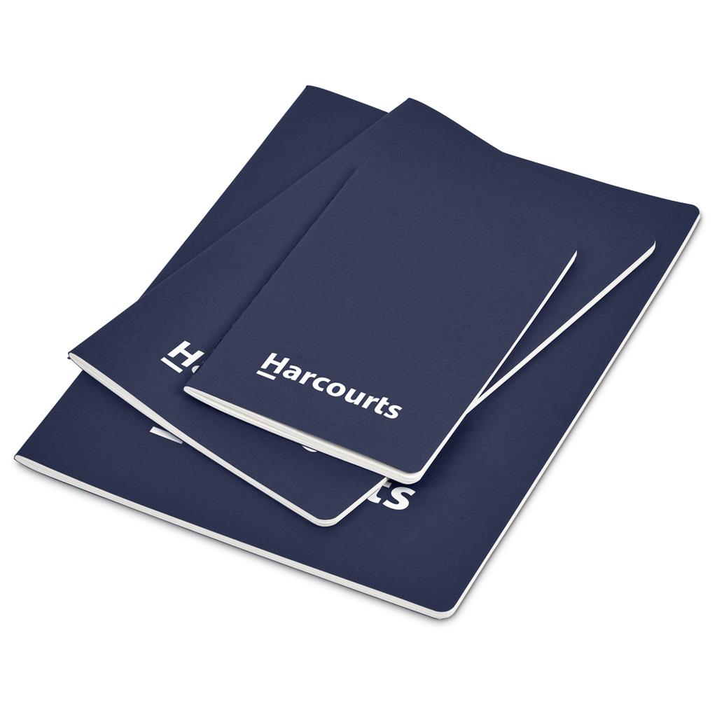 Okiyo Emika FSC Certified Paper A5 Soft Cover Notebook NAVY