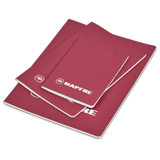 Okiyo Emika FSC Certified Paper A5 Soft Cover Notebook RED