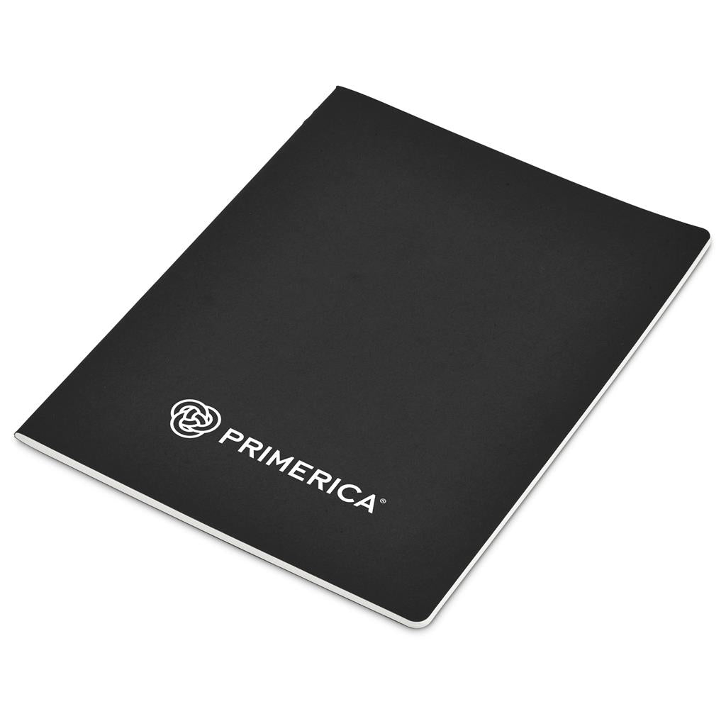 Okiyo Emika FSC Certified Paper Maxi Soft Cover Notebook BLACK