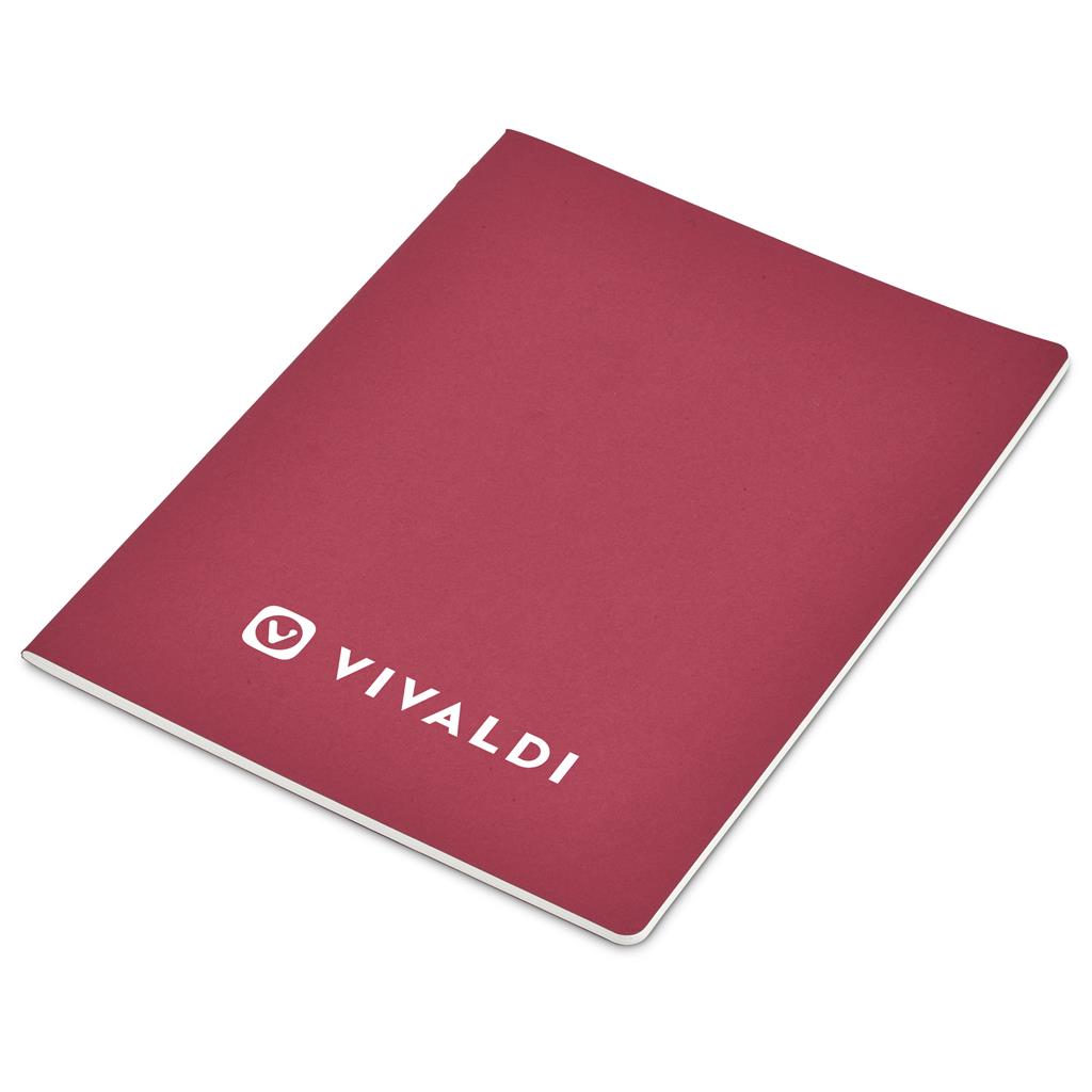 Okiyo Emika FSC Certified Paper Maxi Soft Cover Notebook RED