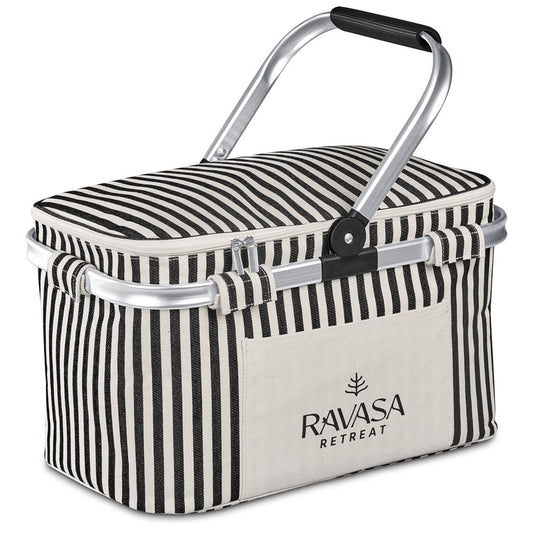 Serendipio Honeygrove Basket 30-Litre Cooler BLACK