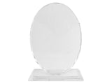 Crystal Trophy - Oval