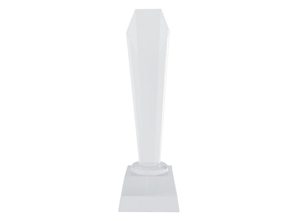 Large Pillar Crystal Trophy