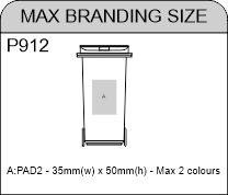 Dustbin Pen Holder