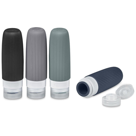 Serendipio Pack Mate Silicone Travel Set TRANSPARENT