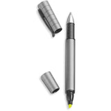 Altitude Writebright Highlighter Ball Pen GUN METAL
