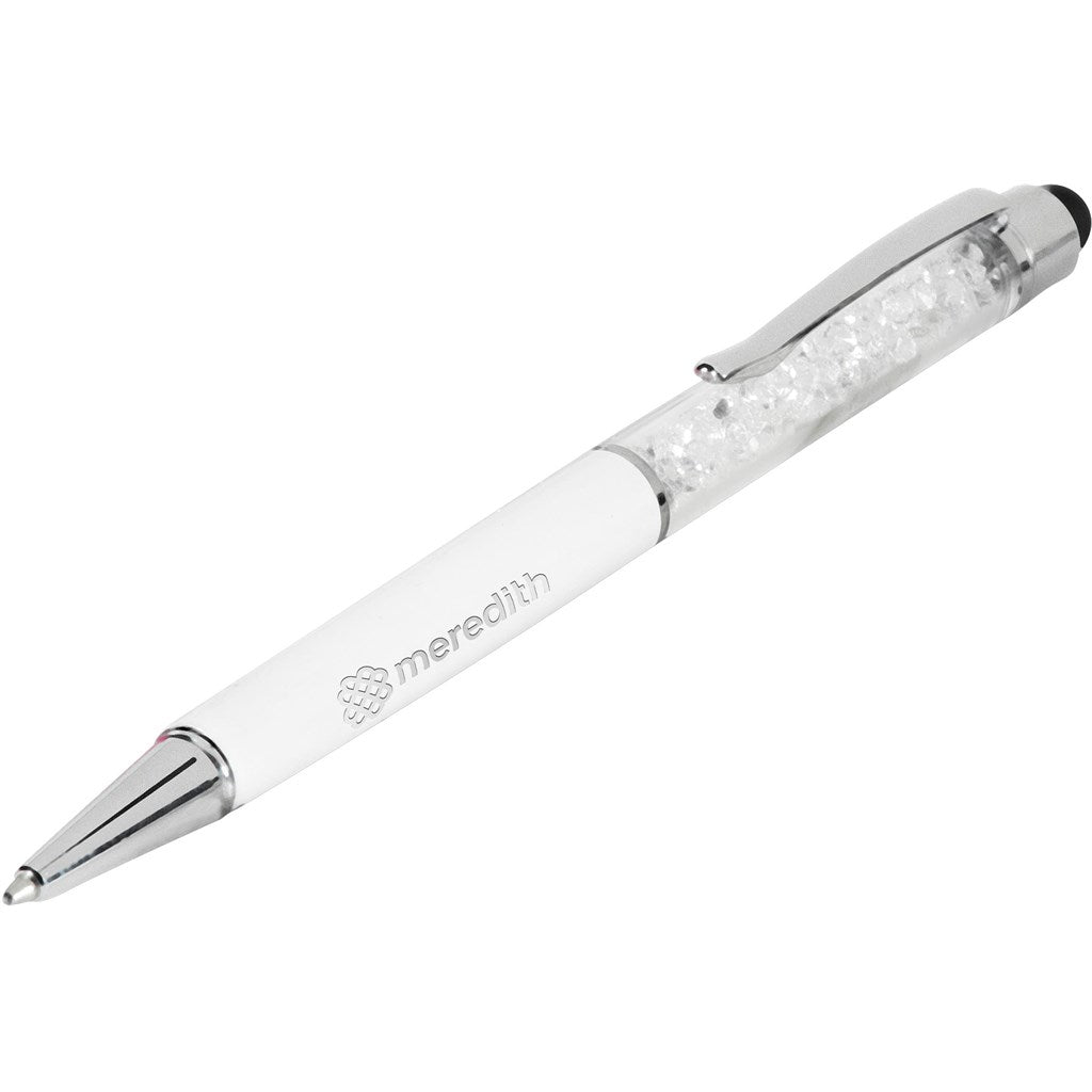 Altitude Allure Stylus Ball Pen SOLID WHITE