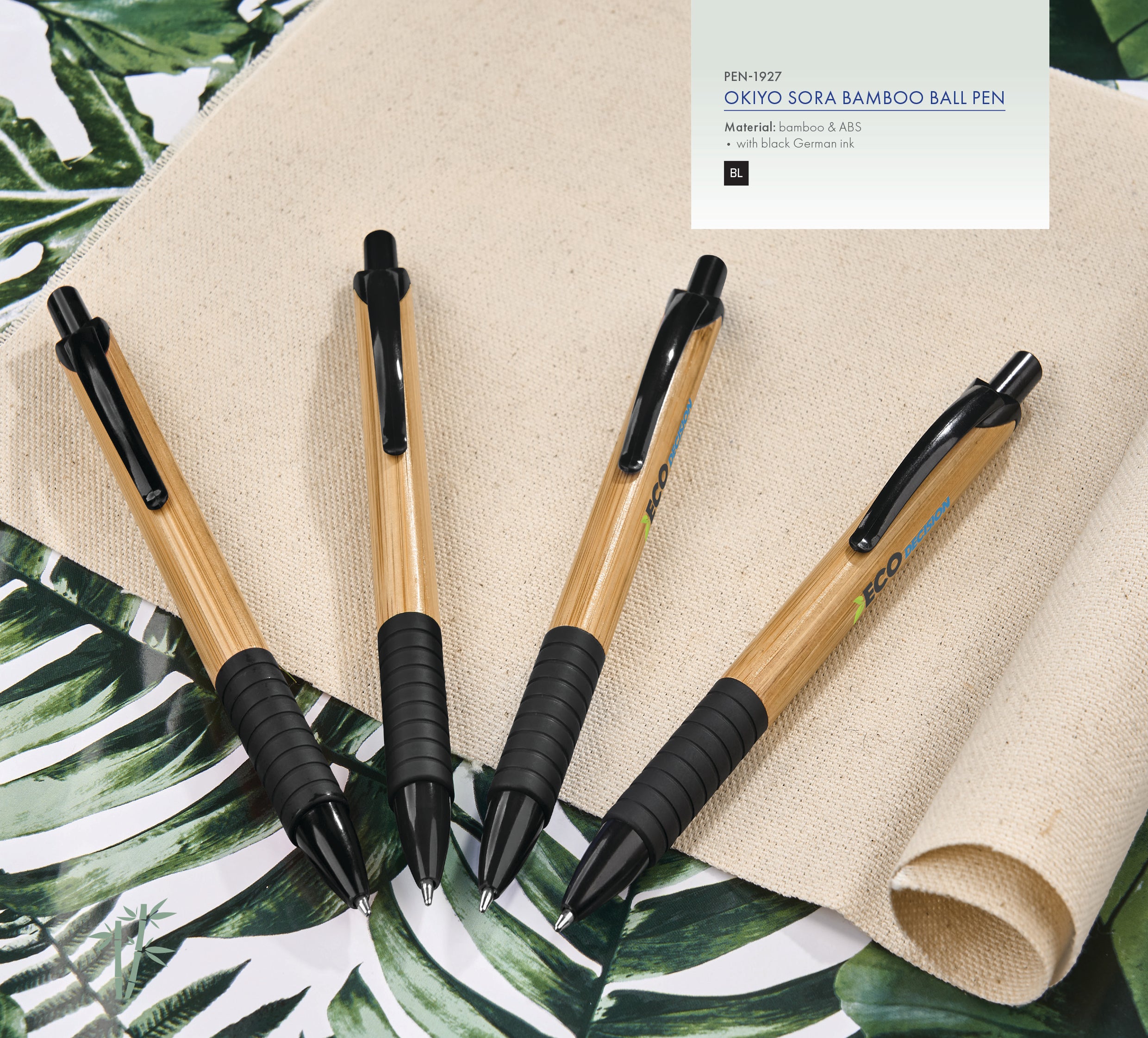 Okiyo Sora Bamboo Ball Pen