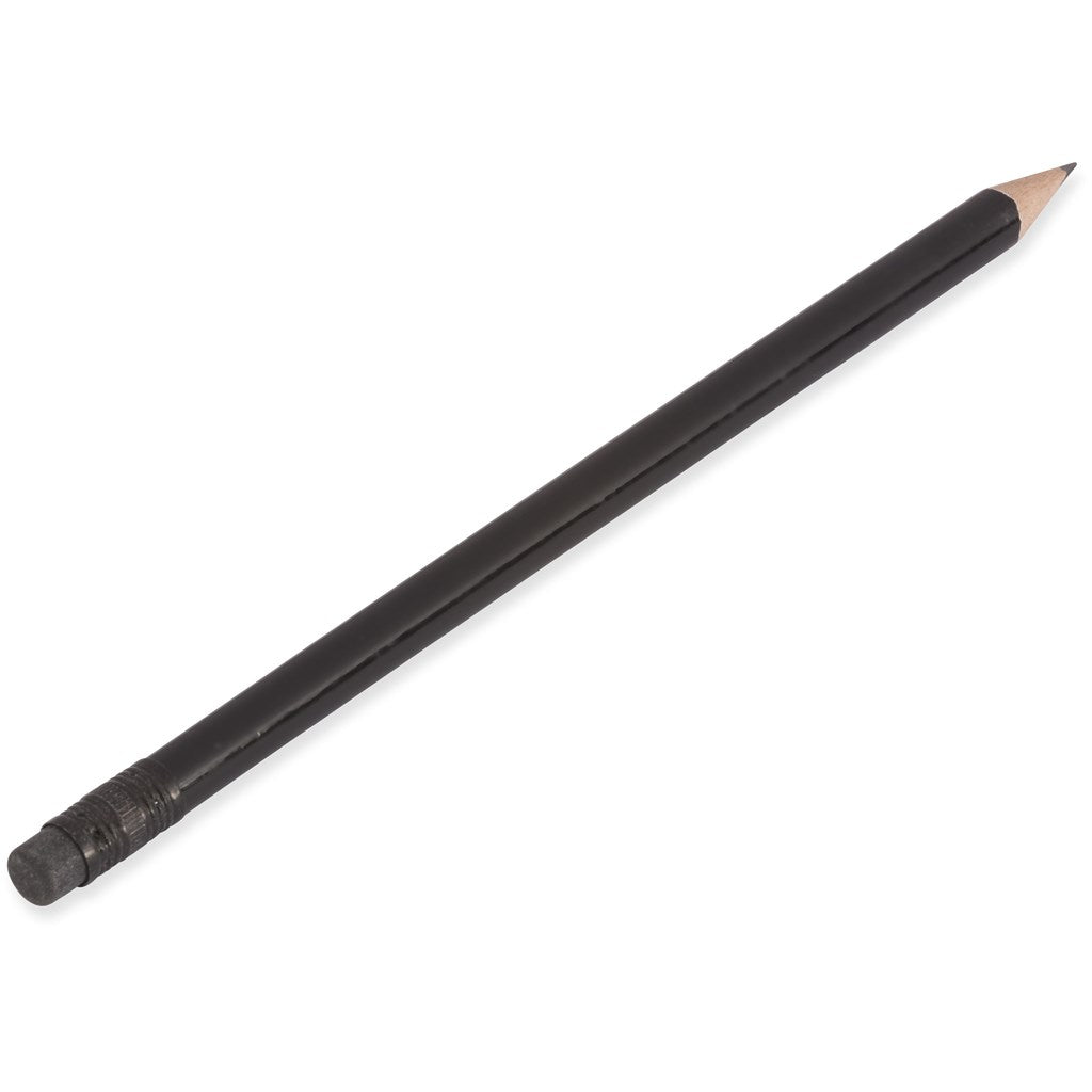 Altitude Brainiac Wooden Pencil BLACK