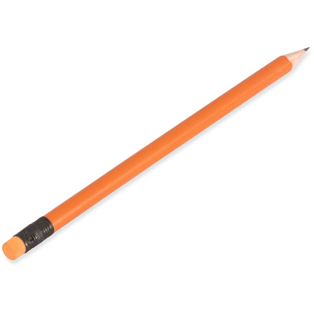 Altitude Brainiac Wooden Pencil ORANGE