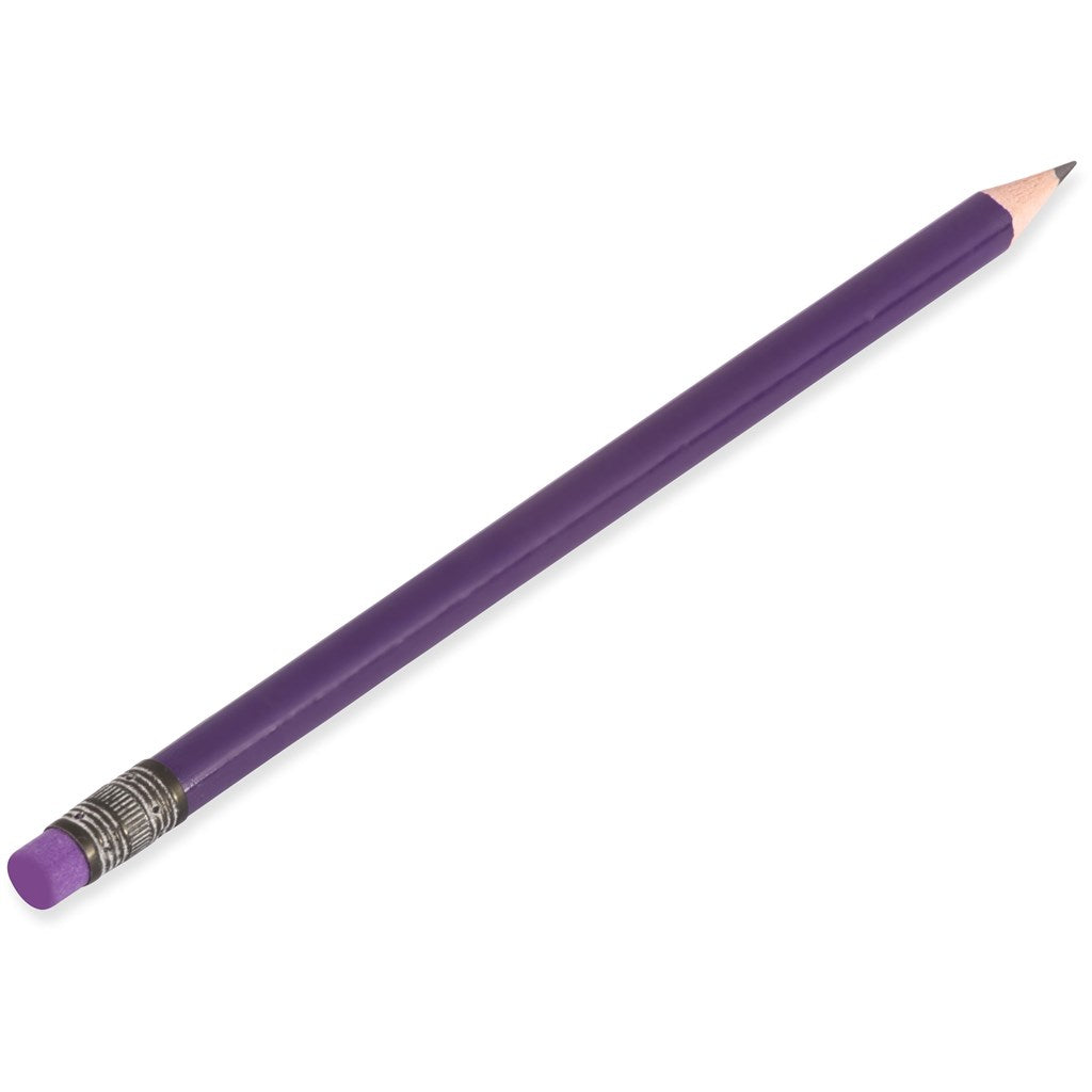 Altitude Brainiac Wooden Pencil PURPLE