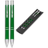 Electra Ball Pen & Pencil Set GREEN