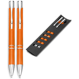 Electra Ball Pen & Pencil Set ORANGE