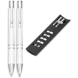 Electra Ball Pen & Pencil Set SOLID WHITE