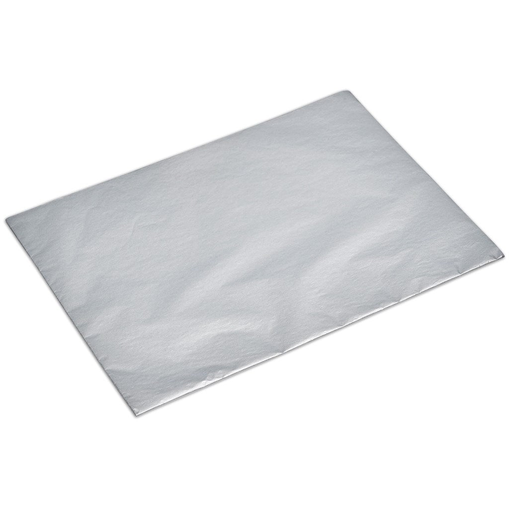 Altitude Lustre Tissue Paper - Pack of 10 Sheets SILVER