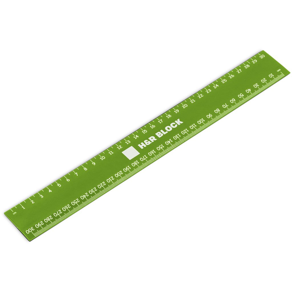 Altitude Frontline 30cm Ruler LIME