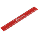 Altitude Frontline 30cm Ruler RED