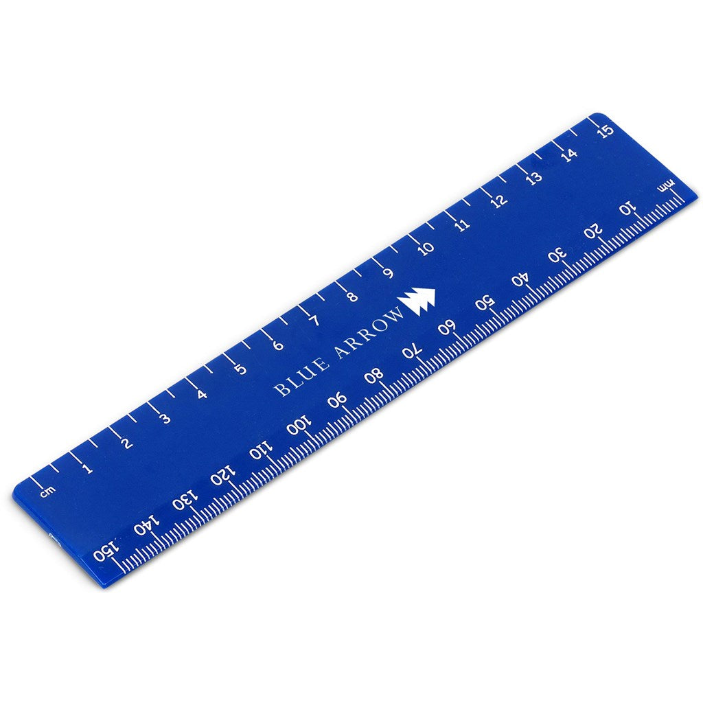 Altitude Scholastic 15cm Ruler BLUE