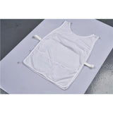Hoppla Jackal Caddy Bib with PVC Name Sleeve-White