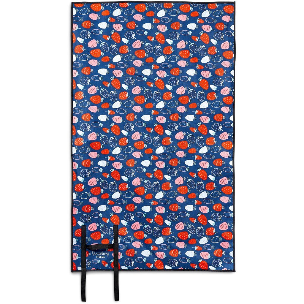 Pre-Printed Sample Hoppla Ivory Recycled PET Picnic Mat