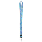 Altitude Sample Retractable Badge Reel Single-Sided Sublimation Satin Lanyard