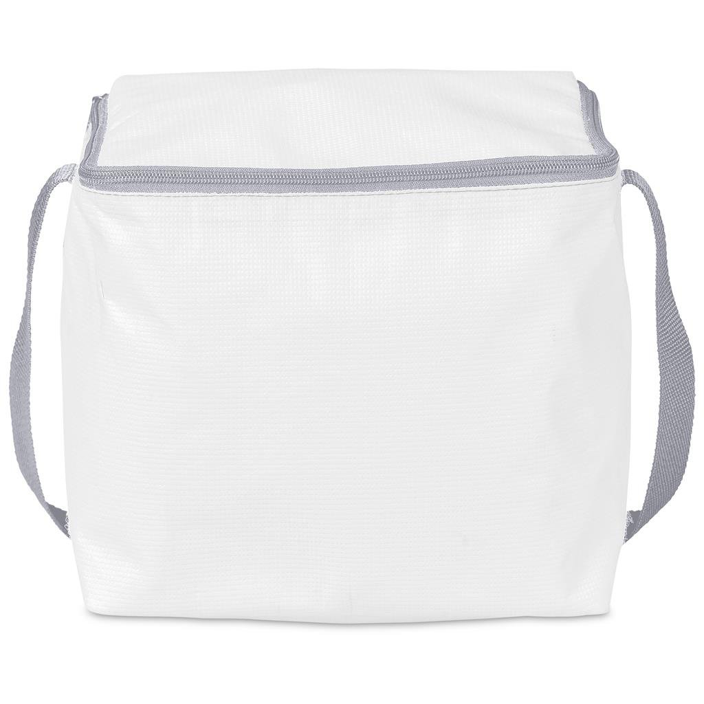 Pre-Production Sample Hoppla Quebec Recycled PET Stitch-Bond 12 Can Cooler GREY