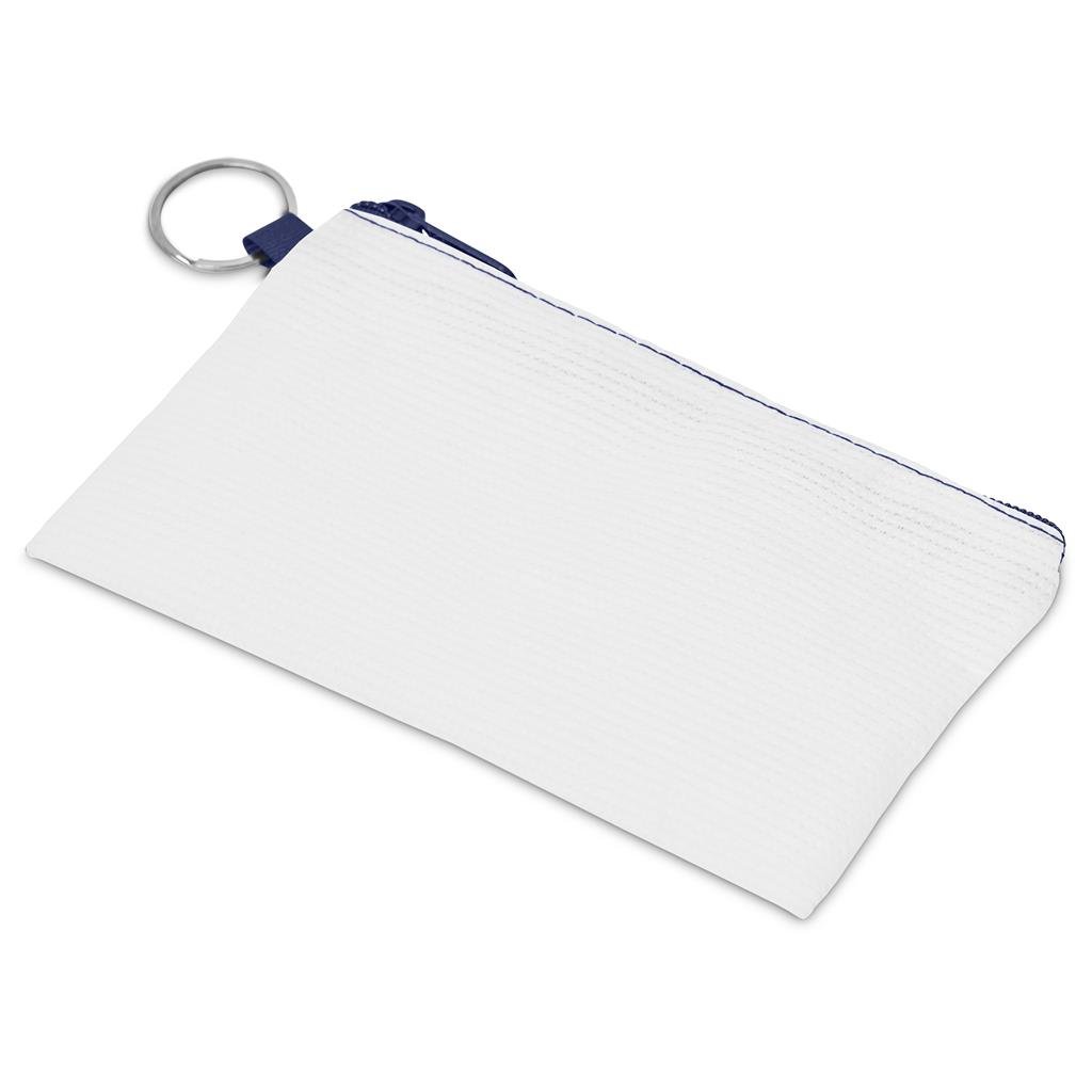 Pre-Production Sample Hoppla Tammy Recycled PET Credit Card & Coin Purse NAVY