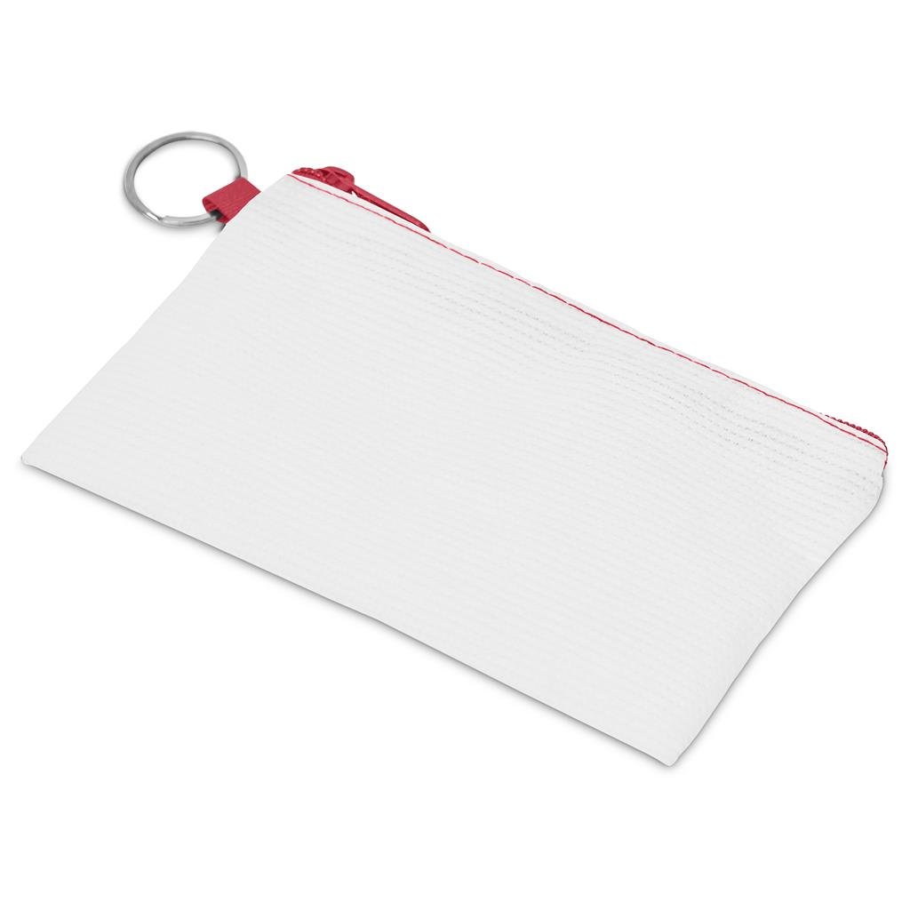 Pre-Production Sample Hoppla Tammy Recycled PET Credit Card & Coin Purse RED
