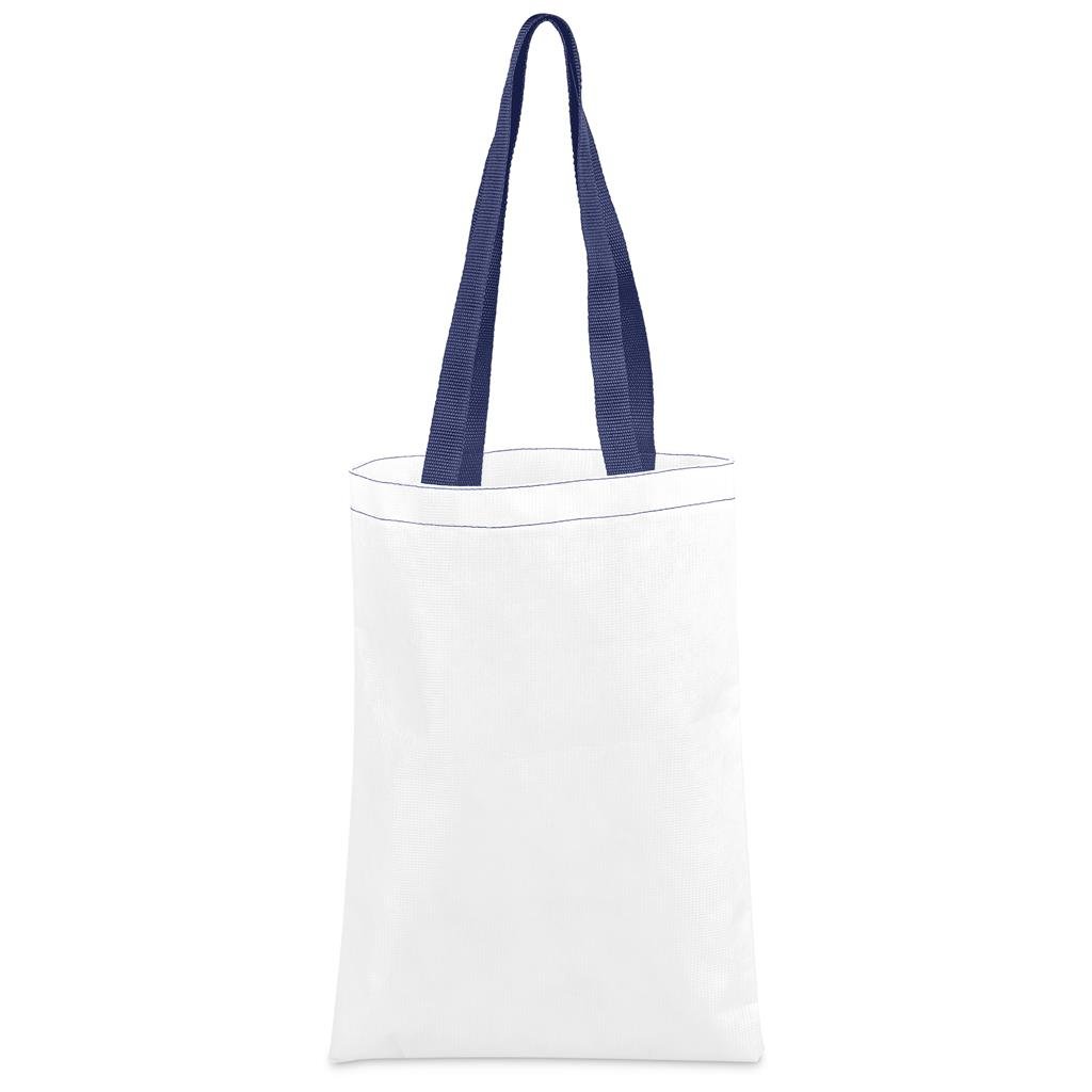 Pre-Production Sample Hoppla Eden Recycled PET Stitch-Bond Shopper NAVY
