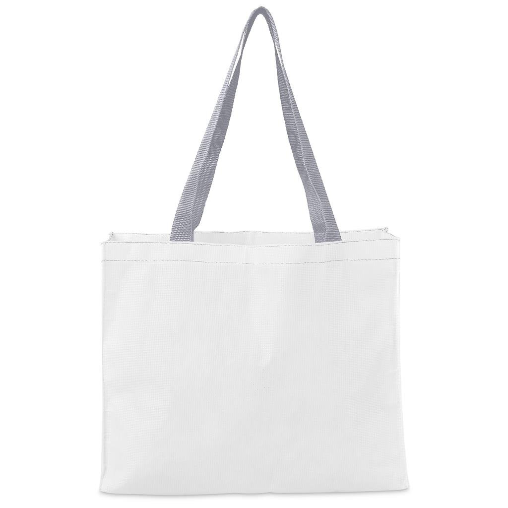Pre-Production Sample Hoppla Menlyn Recycled PET Stitch-Bond Shopper GREY
