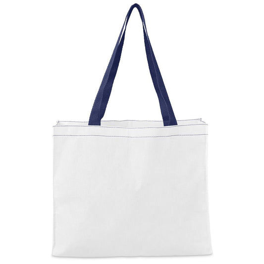 Pre-Production Sample Hoppla Menlyn Recycled PET Stitch-Bond Shopper NAVY