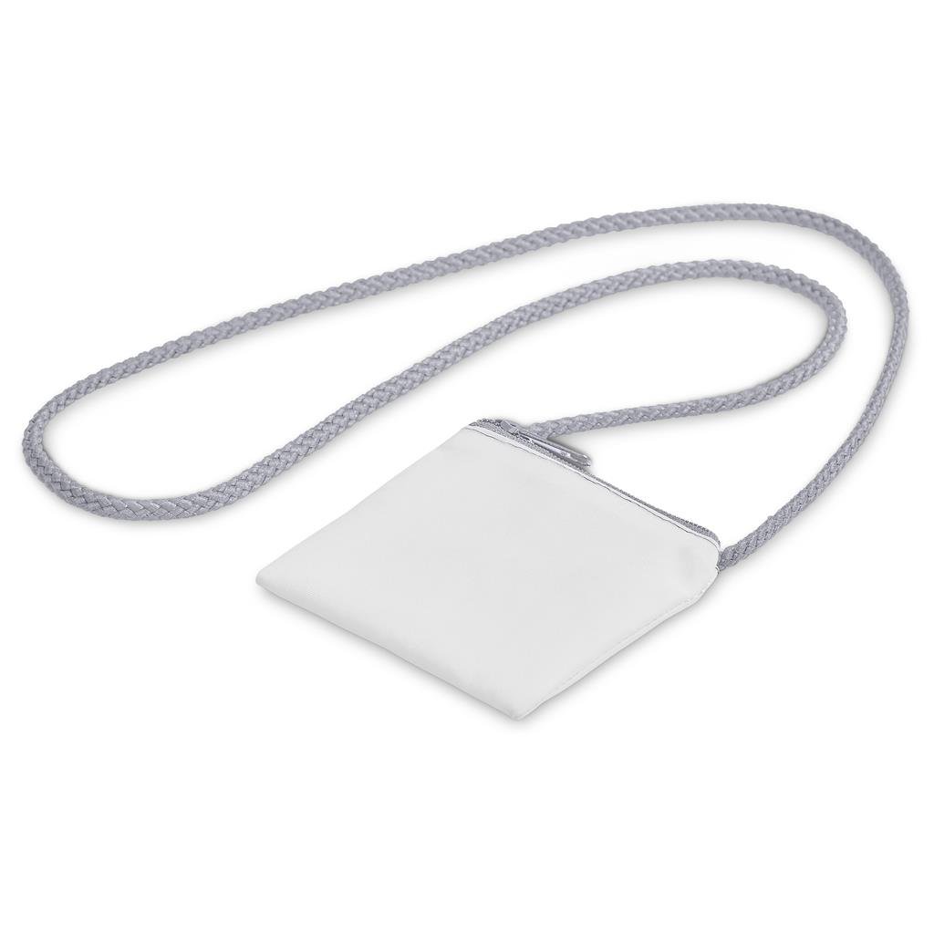 Pre-Production Sample Hoppla Sani Tuck Money Neck Pouch GREY