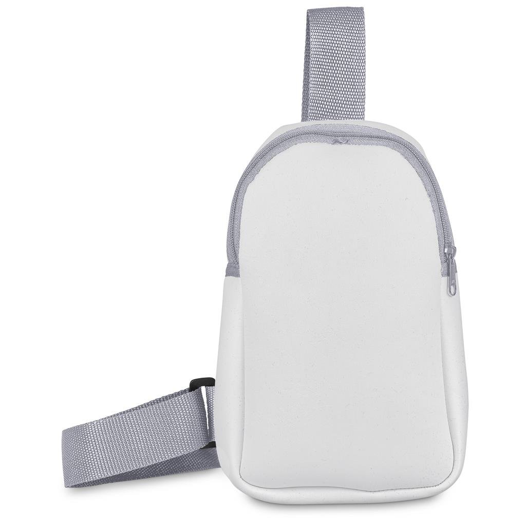 Pre-Production Sample Hoppla Golden Mile Neoprene Cross Body Bag GREY
