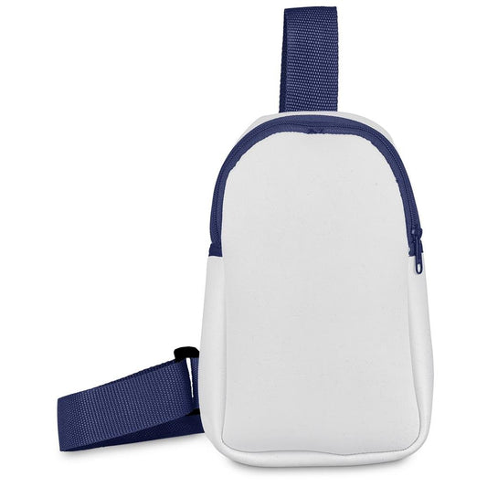 Pre-Production Sample Hoppla Golden Mile Neoprene Cross Body Bag NAVY