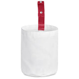 Pre-Production Sample Hoppla Auto Polyester Car Refuse Holder RED