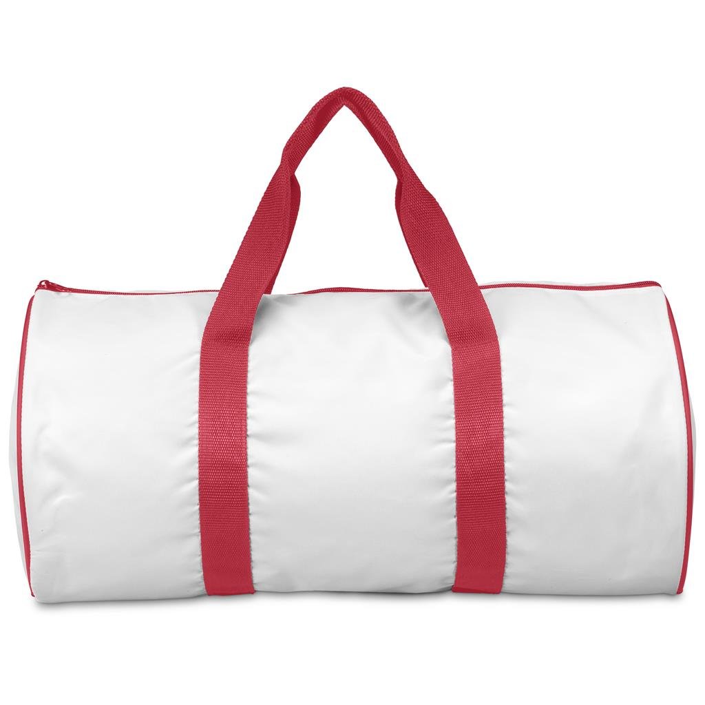 Pre-Production Sample Hoppla Carter Barrel Sport Bag RED