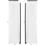 Legend 3m Sublimated Telescopic Double-Sided Flying Banner Skin (Excludes Hardware)