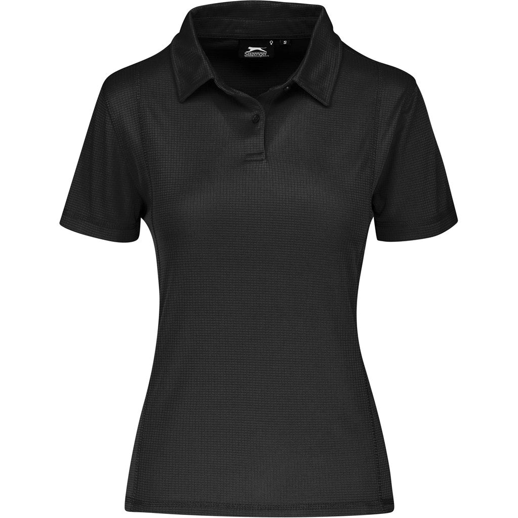 Ladies Hydro Golf Shirt BLACK
