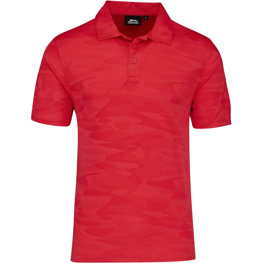 Mens Volition Golf Shirt RED