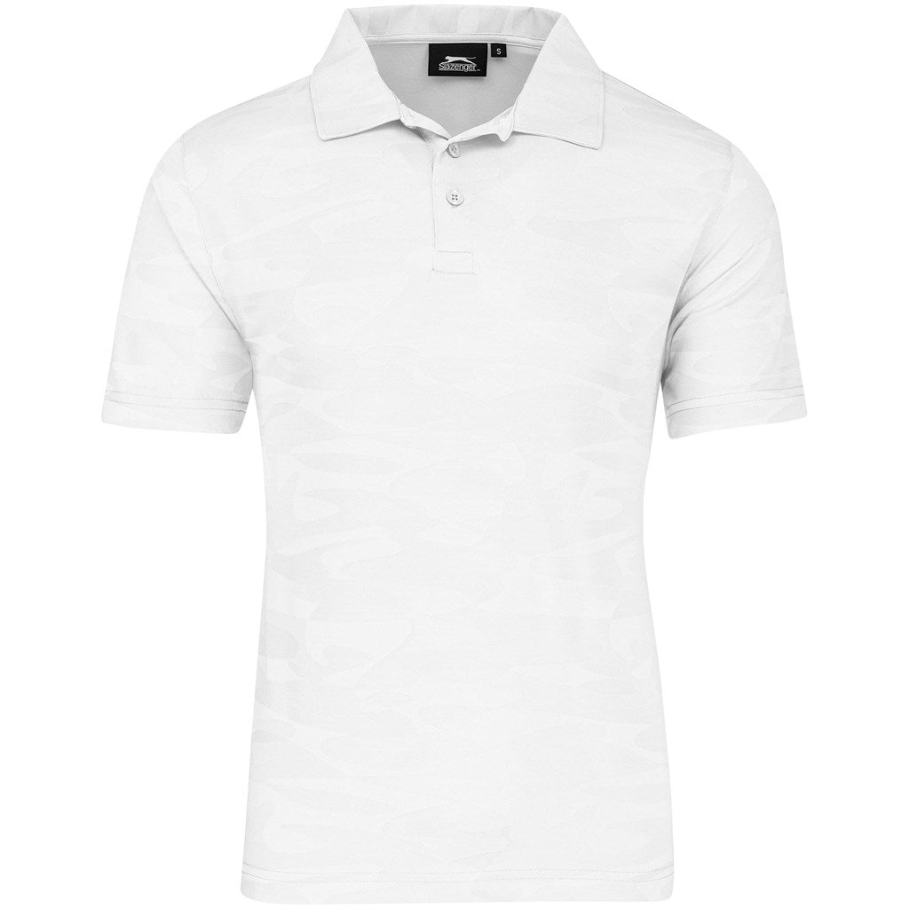 Mens Volition Golf Shirt WHITE