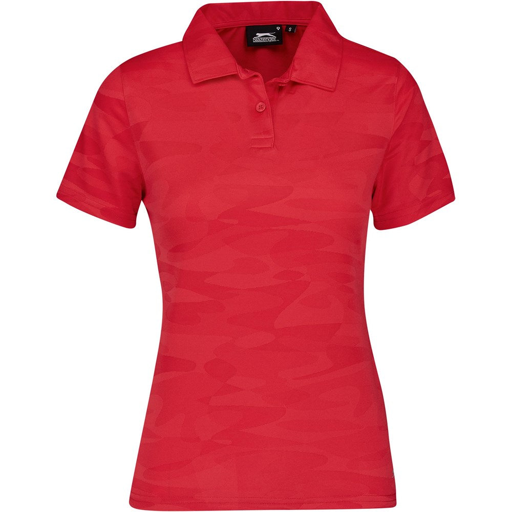 Ladies Volition Golf Shirt RED